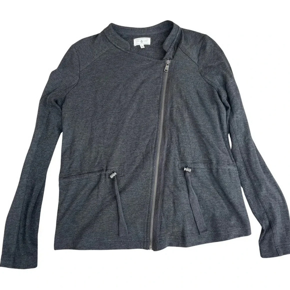 LOU & GREY | Drawstring Zip Jacket | Small - Picture 2 of 6